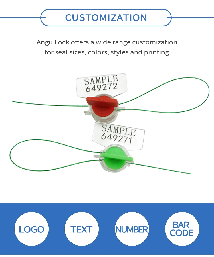 Twister Meter Seals Plastic Security Seals Metal Wire Seal