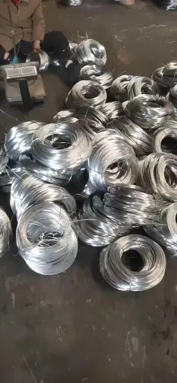 Made in China Plastic Coated Iron Wire Green Color Coil PVC Coated Garden Binding Wire